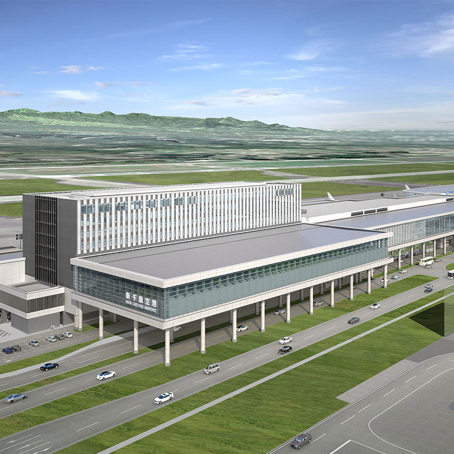 新千歳空港国際線旅客ターミナルビル施設再整備プロジェクトチーム Team 梓設計